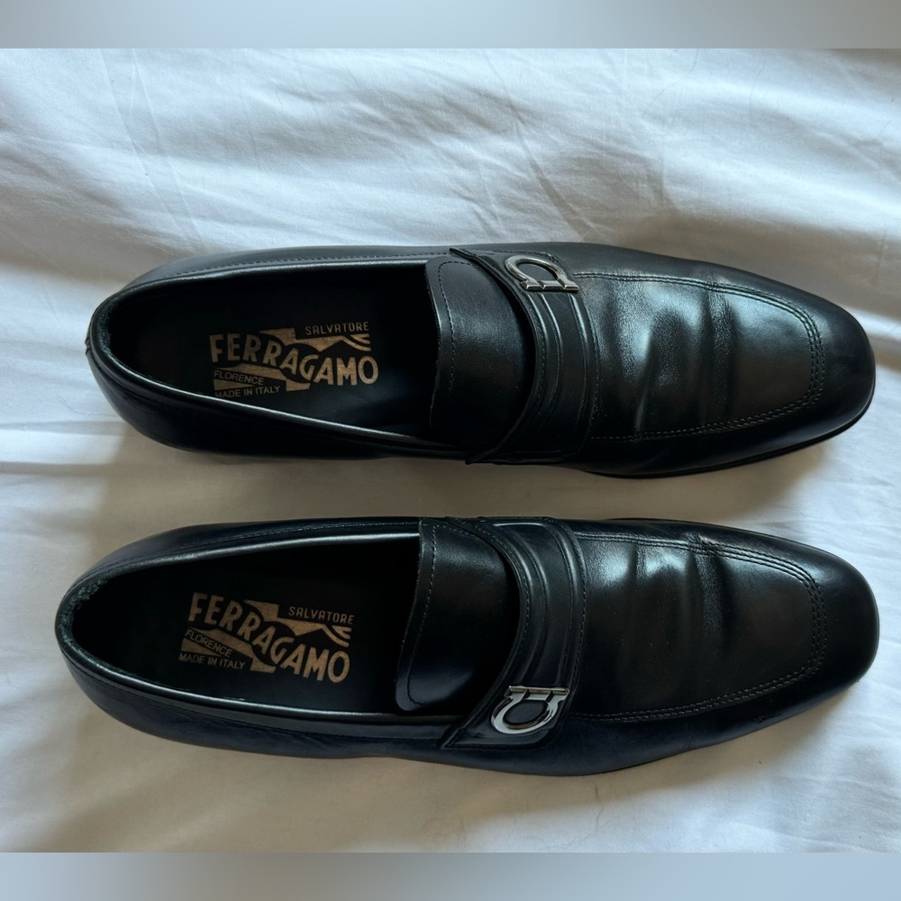 FERRAGAMO Moccasin with Gancini ornament